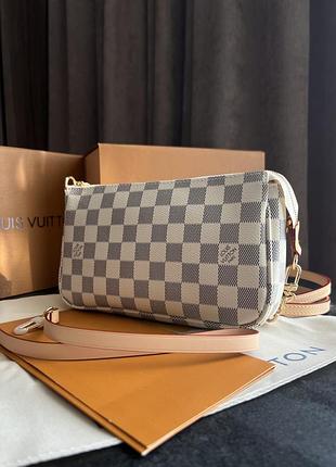Damier azur pochette