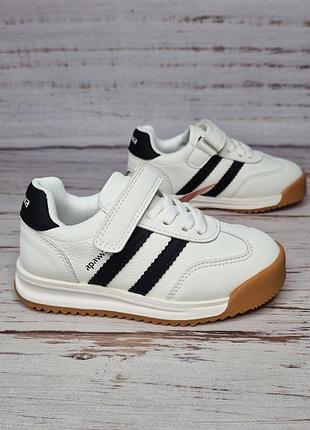 26-31р дитячі кросівки унісекс для хлопчика дівчинки apawwa abc1672p white