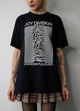 Футболка joy division (мерч) темно-синя