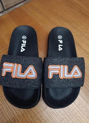 Шлепанцы детские fila