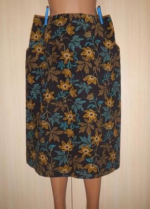 Юбка микровельвет seasalt cornwall forestview skirt p.m(10\46)