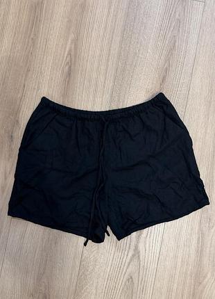Шорти льон h&m