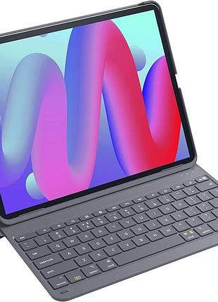 Nateck bk2007-13 — чохол з клавіатурою для ipad pro 12.9” / ipad air 13” m2 m3 m4 — qwerty, тримач pencil