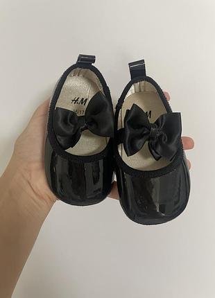 Лакові балетки h&m для дівчинки 🎀 2
