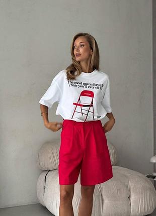 Шорти жіночі лляні xs s m l xl