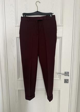 Брюки жіночі reiss бордові uk10
