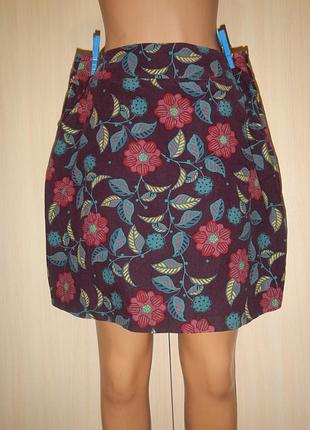 Юбка микровельвет seasalt cornwall priddacombe skirt p.l(12\50)