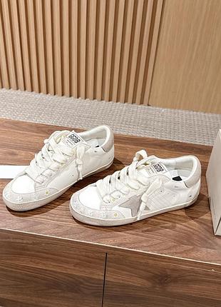 Кррсівки кеди golden goose ggdb ltd edition жіночі шкіряні з зіркою