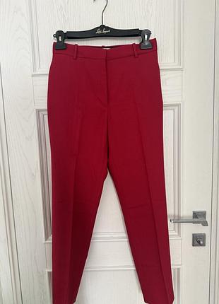 Брюки жіночі, reiss, малинові, uk 10, eu 38