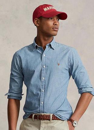 Polo ralph lauren  джинсова сорочка