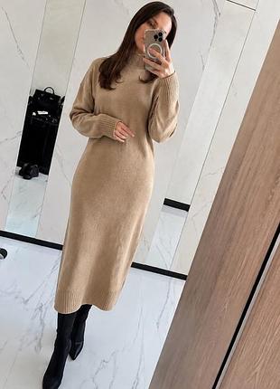 Вʼязана сукня mango