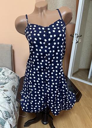 Ромпер primark у горошок, розмір l (eur 42/44) 🤍💙