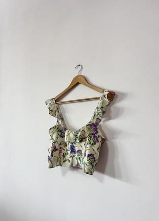 Топ з натуральної тканини h&m🌿