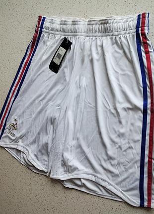 Новые мужские спортивные шорты трусы adidas fff h sho 619454 сборная франции