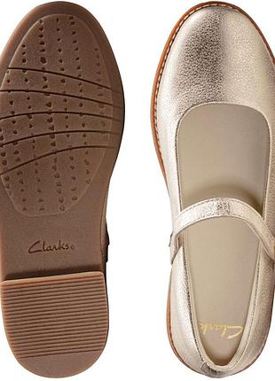 Р.32.5 clarks девичьи туфельки оригинал 7