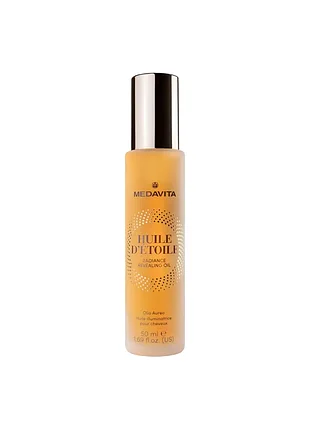 Масло для сяйва та шовковистості волосся  medavita huile d'etoile radiance revealing oil