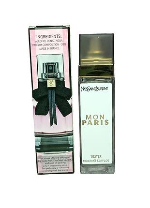 Парфуми жіночі (версія yves saint laurent mon paris) 40 мл.