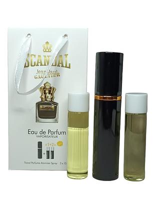 Духи мужские (версия jean paul gaultier scandal pour homme) 3*15 мл.
