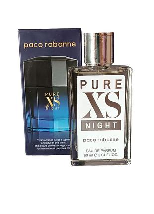 Мужской парфюм (версия paco rabanne pure xs night) 60 мл.