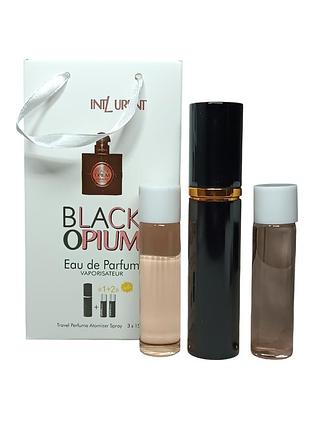 Духи женские (версия yves saint laurent black opium) 3*15 мл.