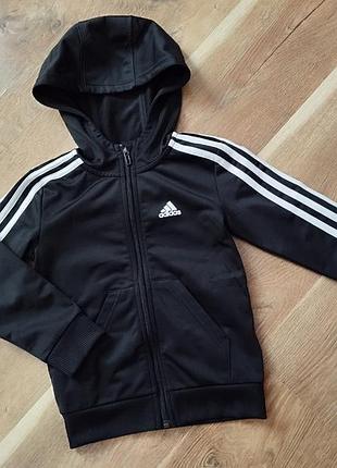 Спортивная кофта олимпийка толстовка adidas на 5-6 лет