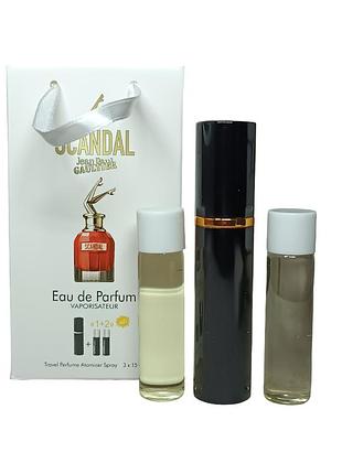 Духи женские (версия jean paul gaultier scandal) 3*15 мл.