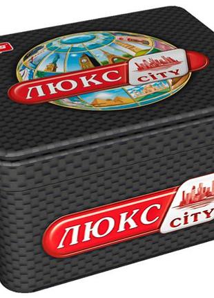 Настольная игра "люкс.city" в жестяной банке artos