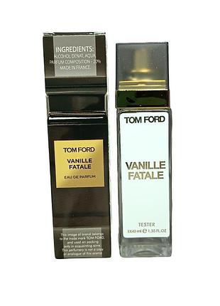 Духи унисекс (версия tom ford vanille fatale) 40 мл.