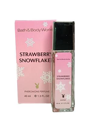 Парфуми жіночі (версія bath&body works strawberry snowflakes) pheromone parfum 40 мл