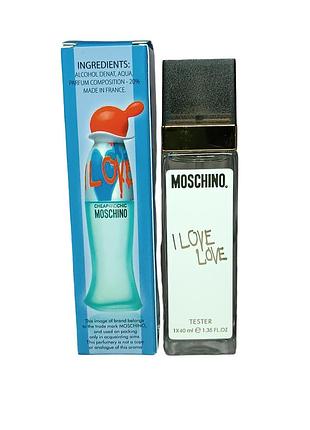 Духи женские (версия moschino cheap and chic i love love) 40 мл.