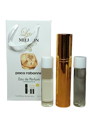 Духи женские (версия paco rabanne lady million) 3*15 мл.