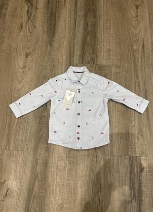 Сорочка m&s на 6-9 міс 2