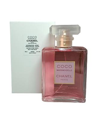 Тестер парфумована вода жіноча chanel coco mademoiselle (шанель коко мадмуазель) 100 мл