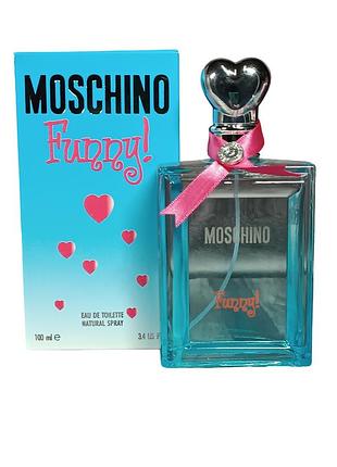 Жіноча туалетна вода moschino funny (москіно фанні) 100 мл