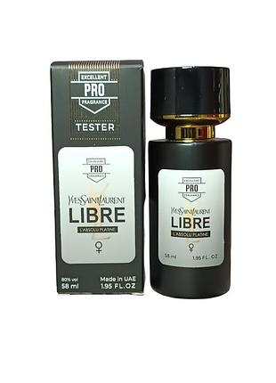 Женские духи (версия yves saint laurent libre l’absolu platine) 58 мл.