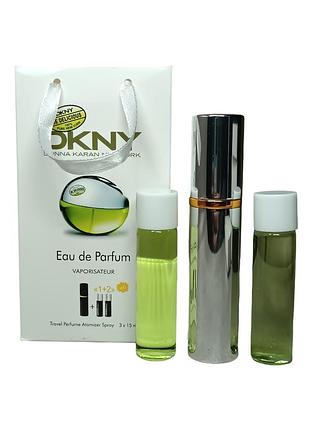 Духи женские (версия donna karan be delicious) 3*15 мл.