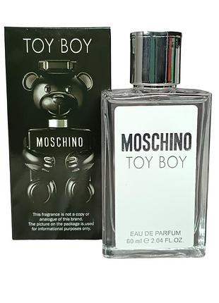 Мужской парфюм (версия moschino toy boy) 60 мл