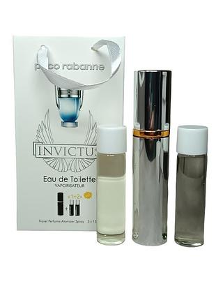 Духи мужские (версия paco rabanne invictus) 3*15 мл.