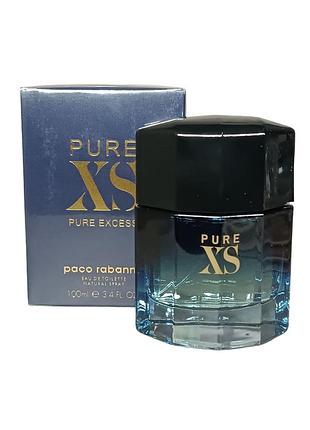 Lux мужская туалетная вода paco rabanne pure xs night (пако рабанне пуре найт) 100 мл