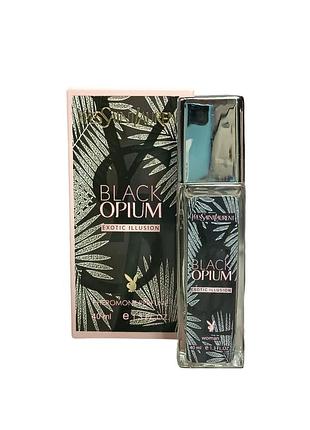 Парфуми жіночі (версія yves saint laurent black opium exotic illusion) pheromone parfum 40 мл