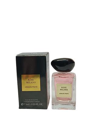 Миниатюра парфюм женский giorgio armani prive rose milano (армани прайв розе милано) 7.5 мл