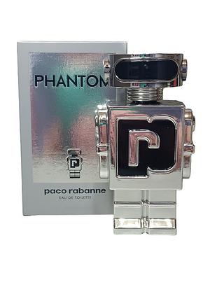 Уценка! lux мужская туалетная вода paco rabanne phantom (пако рабанне фантом) 100 мл
