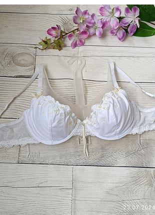 Гладкий бюстгальтер балконет на кісточках без поролону o'lingerie