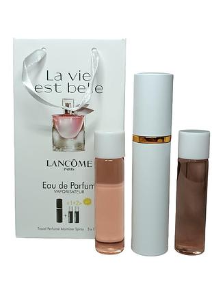 Духи женские (версия lancome la vie est belle) 3*15 мл.