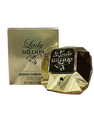 Женская парфюмированная вода paco rabanne lady million (пако рабанне леди миллион) 80 мл