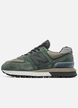 Balance 574 legacy stone island dark green