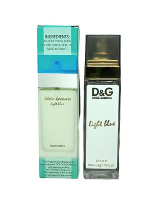 Парфуми жіночі (версія dolce&gabbana light blue pour femme) 40 мл.