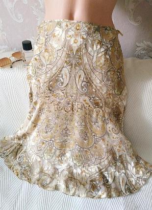 Юбка шелк+вискоза, maxmara, s/m