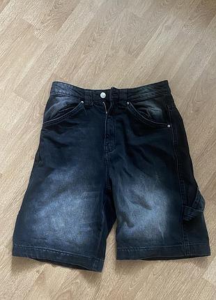 Шорти cropp чорні