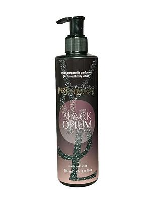 Парфумований лосьйон для тіла (версія yves saint laurent black opium) brand collection 200 мл